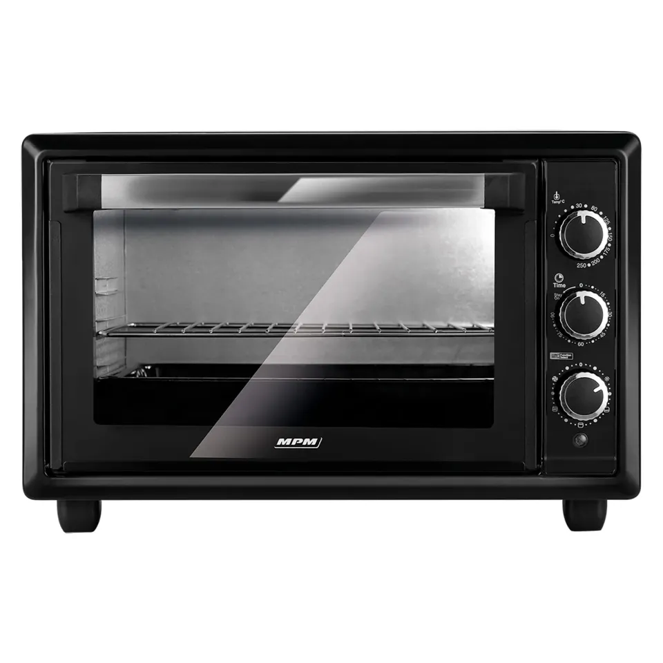 MPM MPE-28/T mini four 28 L noir chaleur tournante