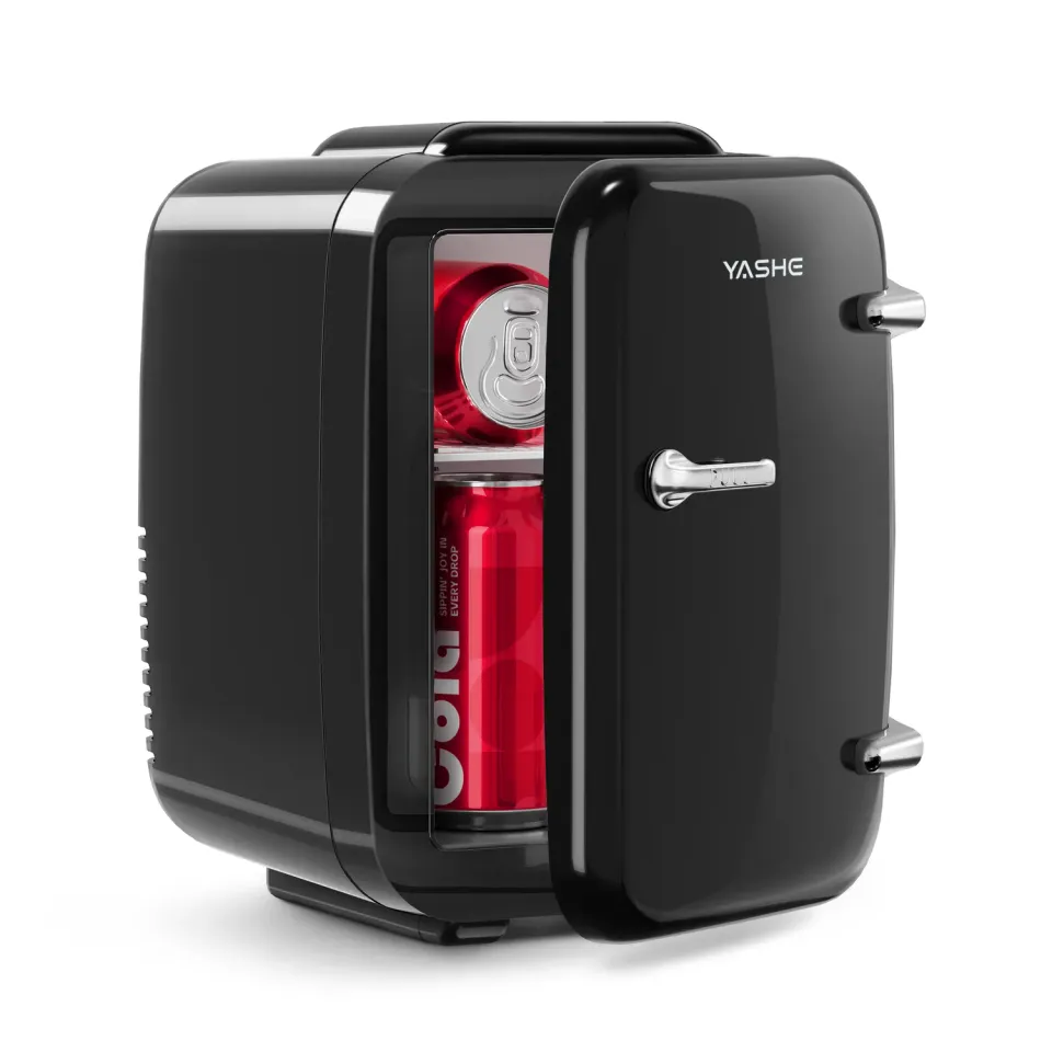 YASHE Mini Frigo 4L 6 Canettes Chaud Froid