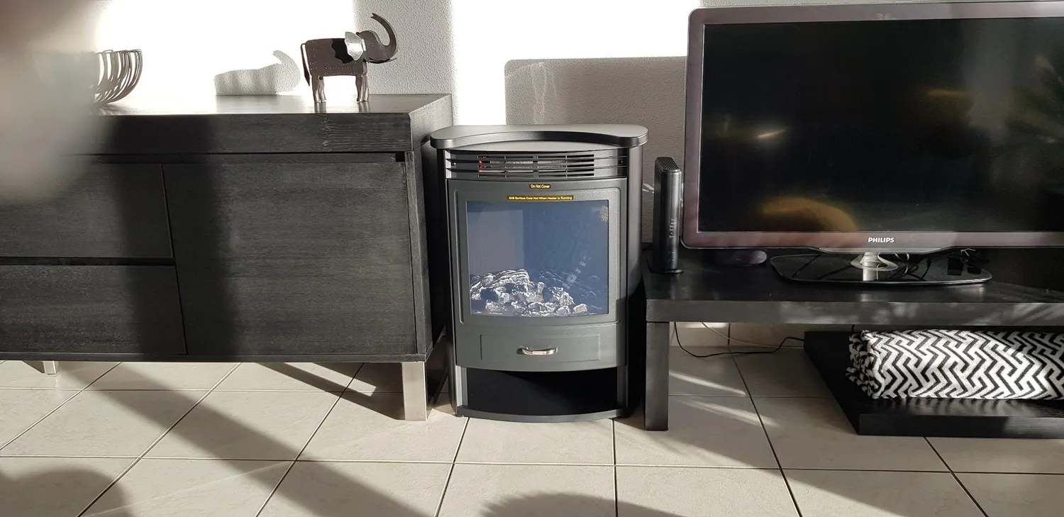 Klarstein Bormio S cheminée électrique 1900W télécommande