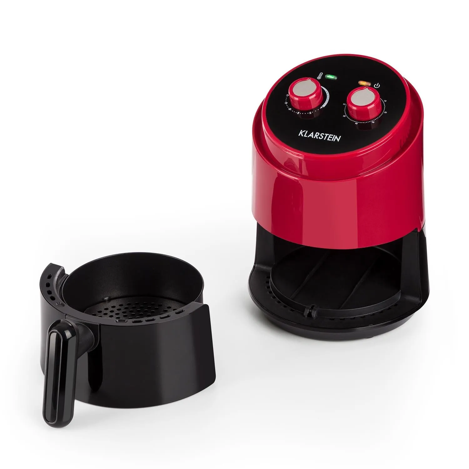 Klarstein Well Air Fry friteuse sans huile 1,5 L rouge 1230 W