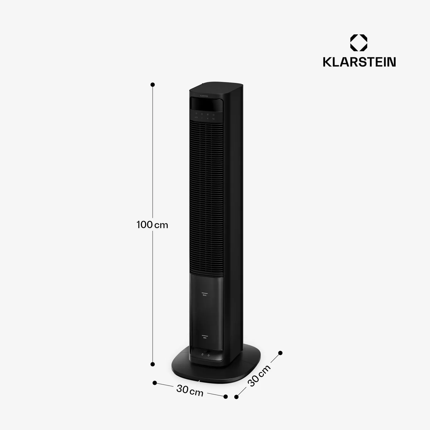 Klarstein Mistral Smart rafraîchisseur d'air noir 4 L