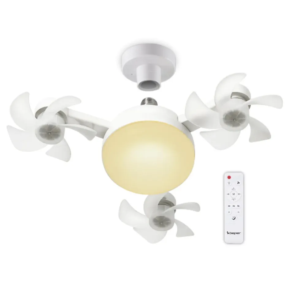 Beper P206VEN612 ventilateur plafond LED télécommande