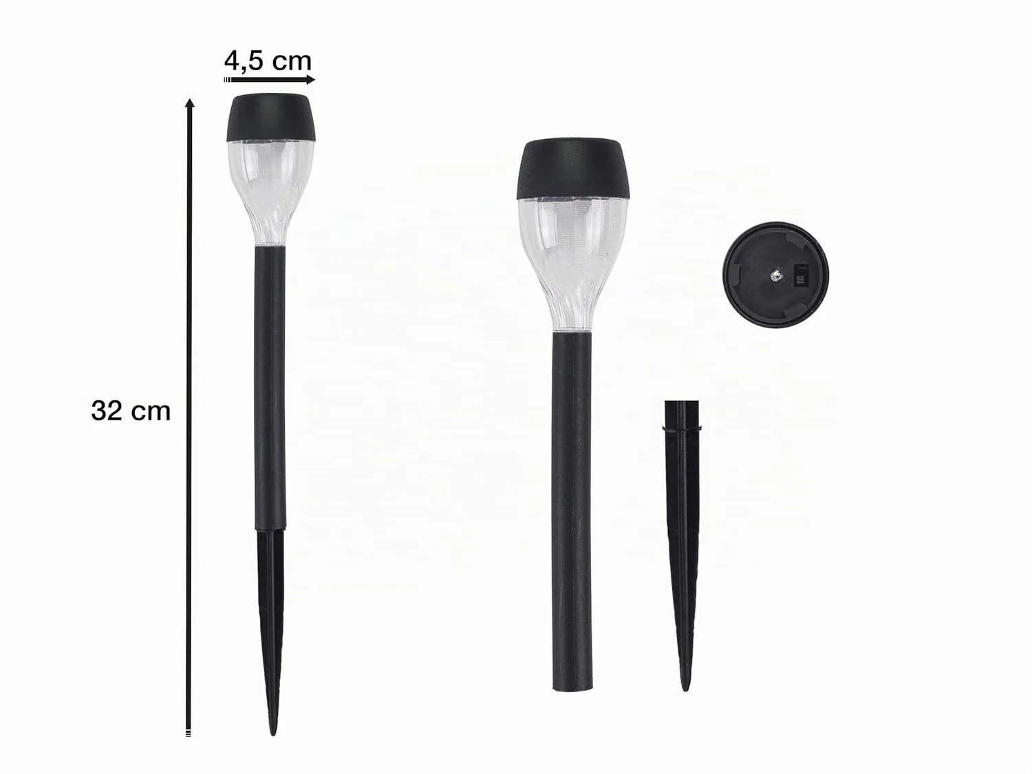 Beper P207ILO050 Lampes Solaires Jardin Lot de 5 LED IP44