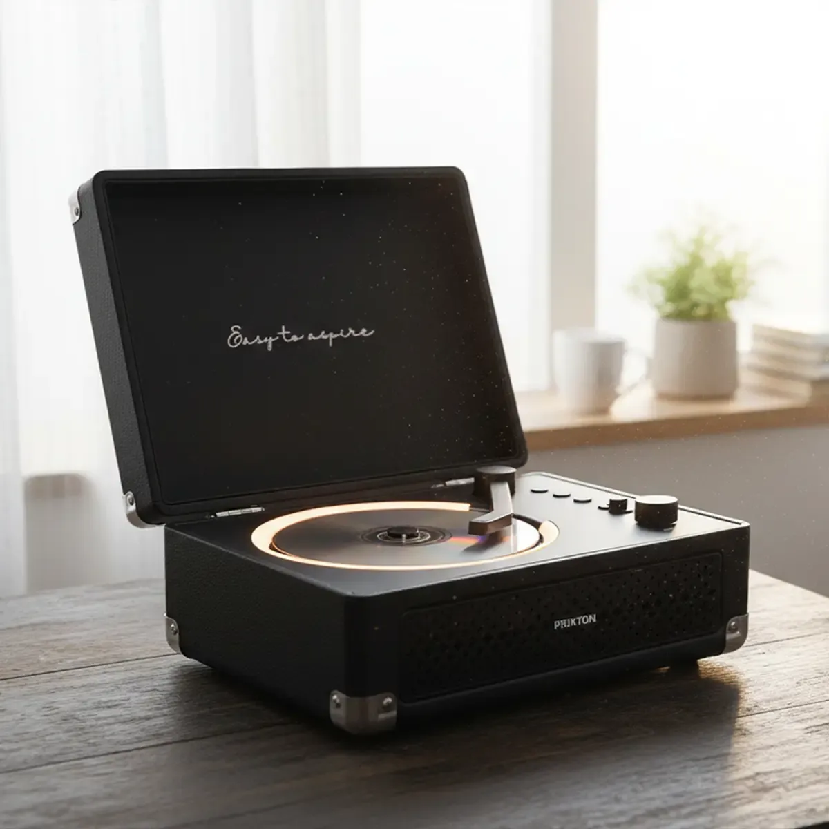 Prixton Boogie Black lecteur CD 6W MP3 noir