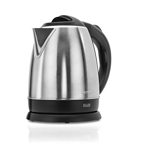 MPM MCZ-75M bouilloire électrique 1,2 L inox 1600 W