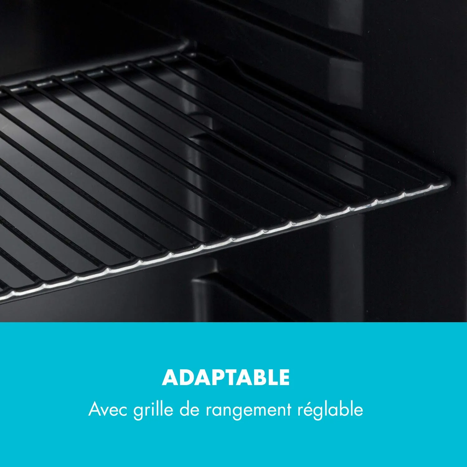 Klarstein PopLife frigo boissons 48 L bleu rétro 0-10°C