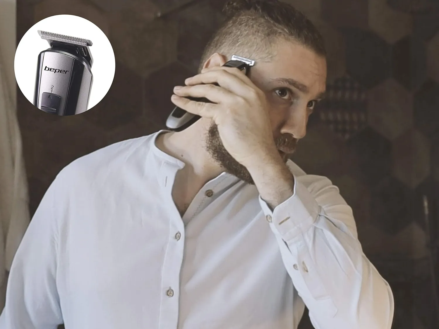 Beper 40.742 tondeuse 10 en 1 pour barbe et cheveux