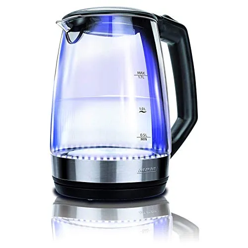 MPM MCZ-83 bouilloire verre 1,7 L 2200 W