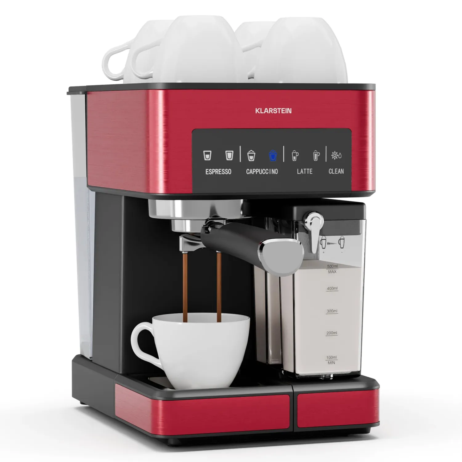 Klarstein machine expresso 15 bars 1,5 L inox 1050 W