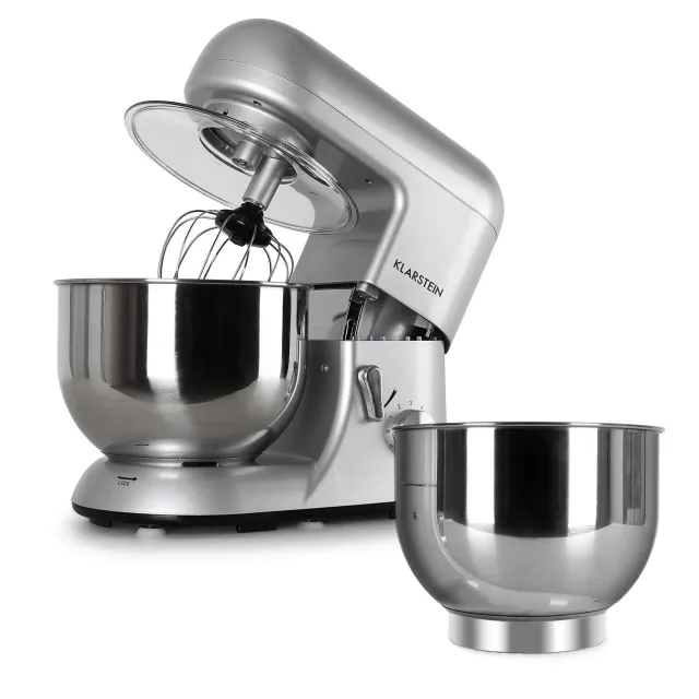 Klarstein Bella Argentea robot cuisine 5,2 L argenté