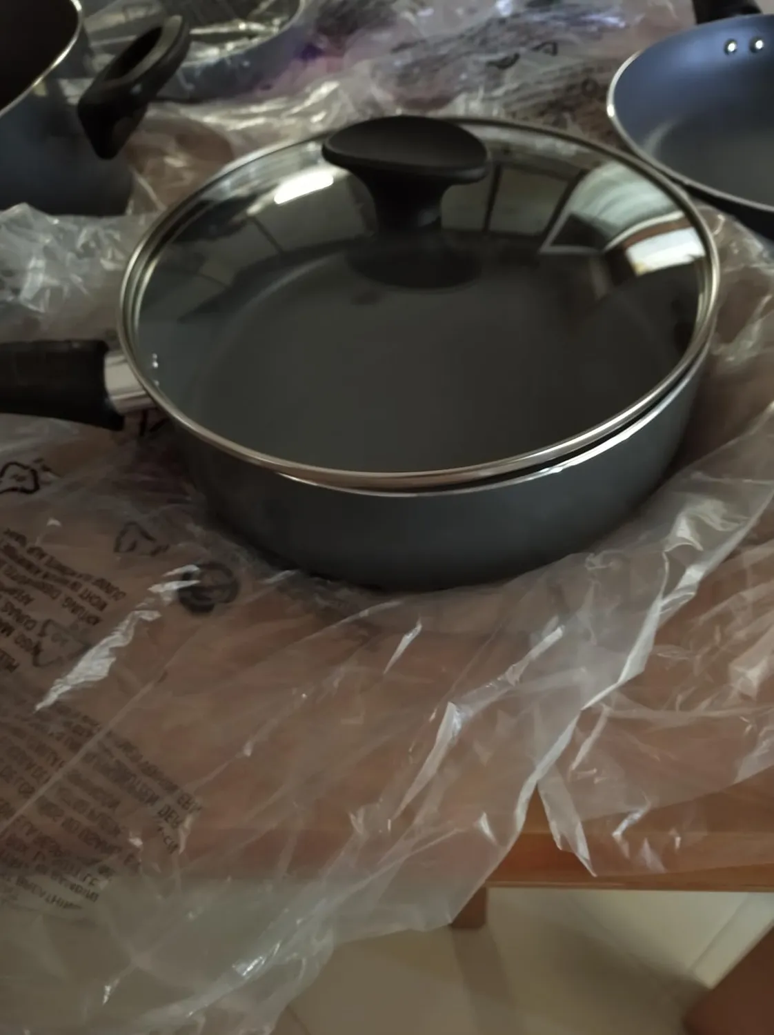 La Bella batterie de cuisine 21 pièces antiadhésive noire