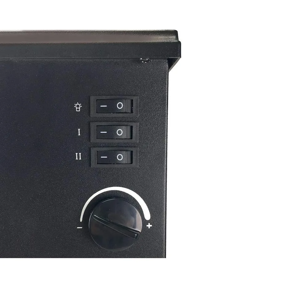 Beper RI.504 cheminée électrique noire 1750 W