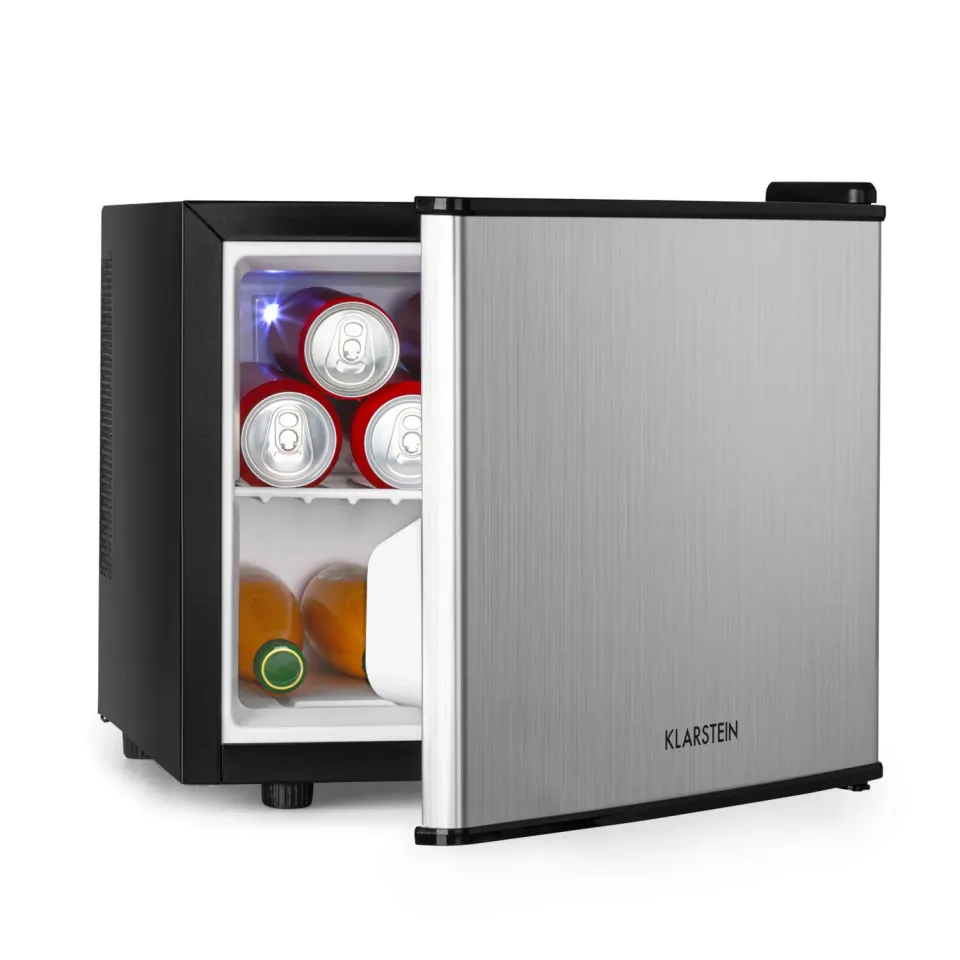 Klarstein mini frigo 17L argent silencieux 0-15°C