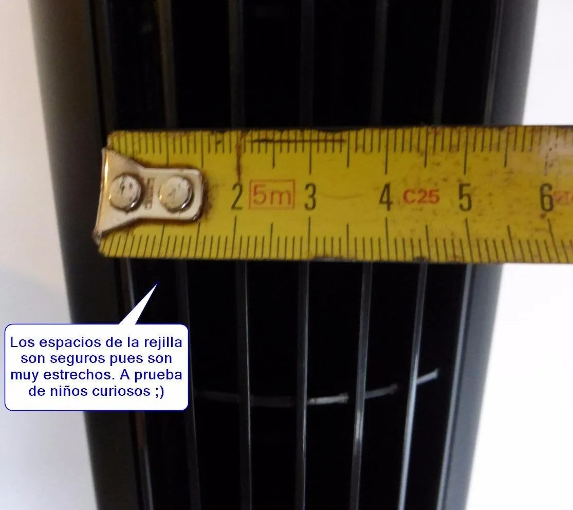 Klarstein ventilateur sur pied 50 W 3 vitesses télécommande