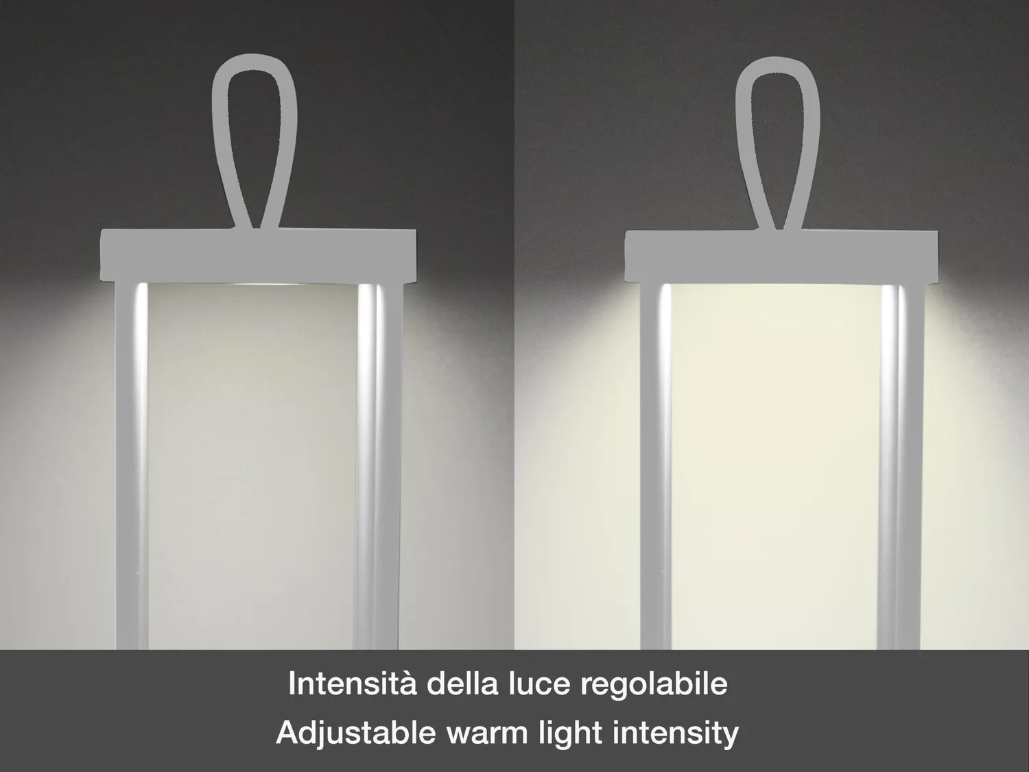 Beper P207ILI101 lanterne LED blanc 25 LED lumière chaude IP44