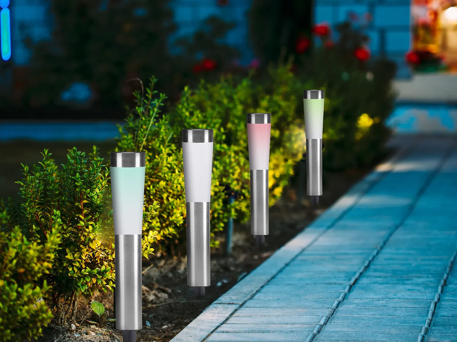 Beper P207OUT002 lampe solaire jardin 56cm 3 modes