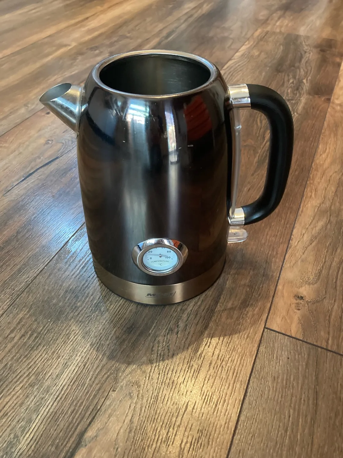 MPM MCZ-87 bouilloire électrique 1,7 L cuivre thermomètre
