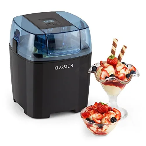 Klarstein Creamberry sorbetière 1,5L noire 4 en 1 glace