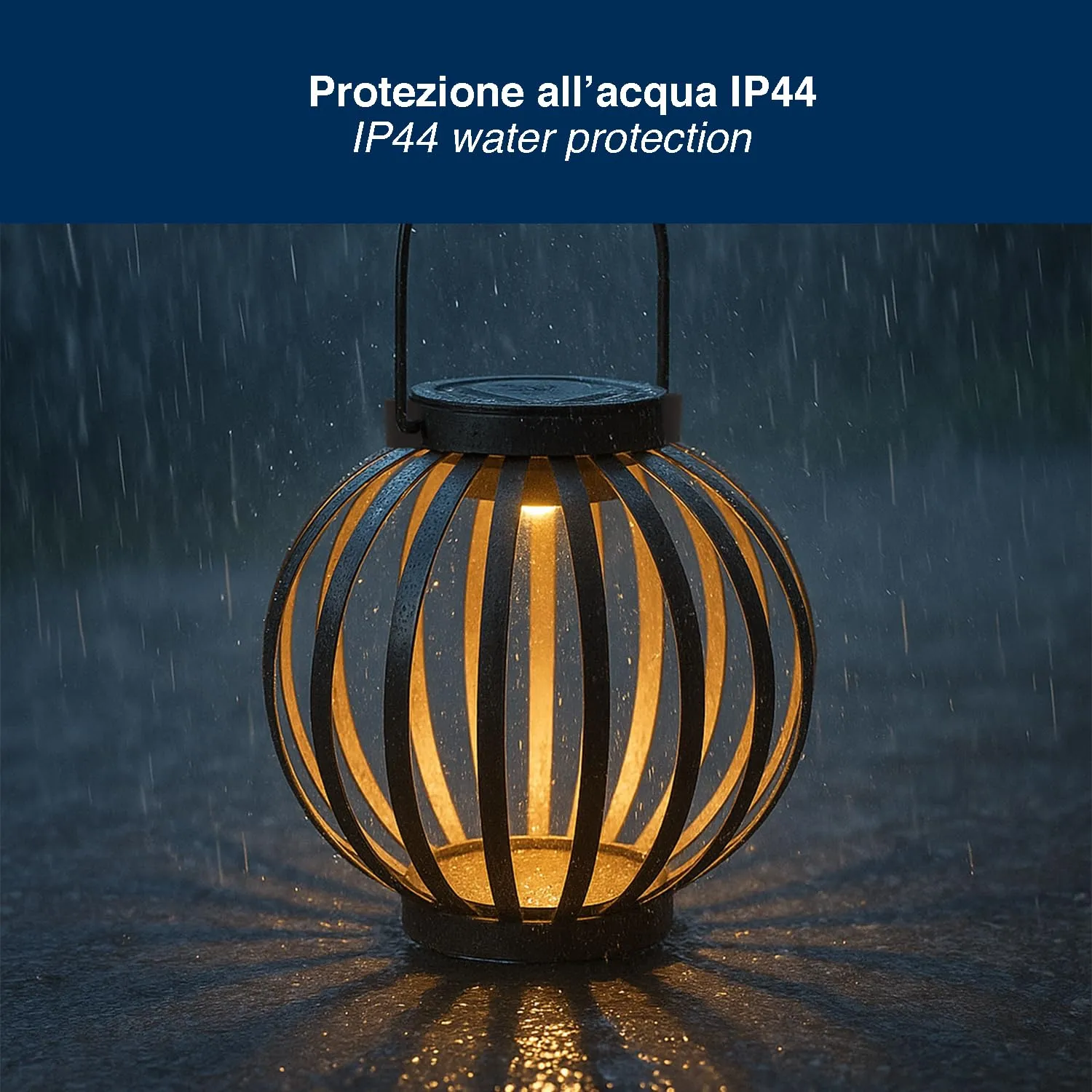 Beper Radia P207ILO301 lampe solaire jardin fer IP44