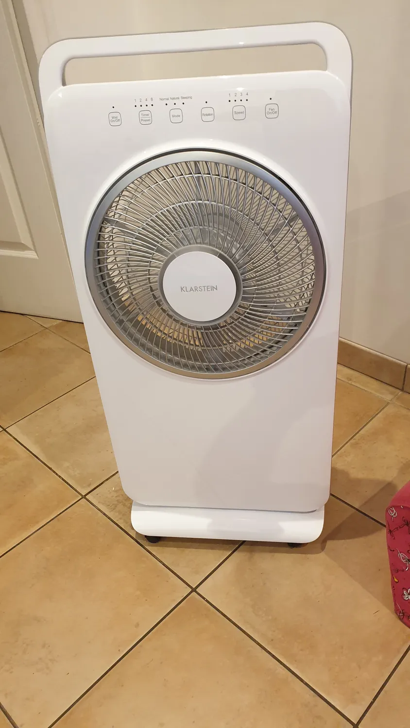 Klarstein Wildwater ventilateur humidificateur blanc