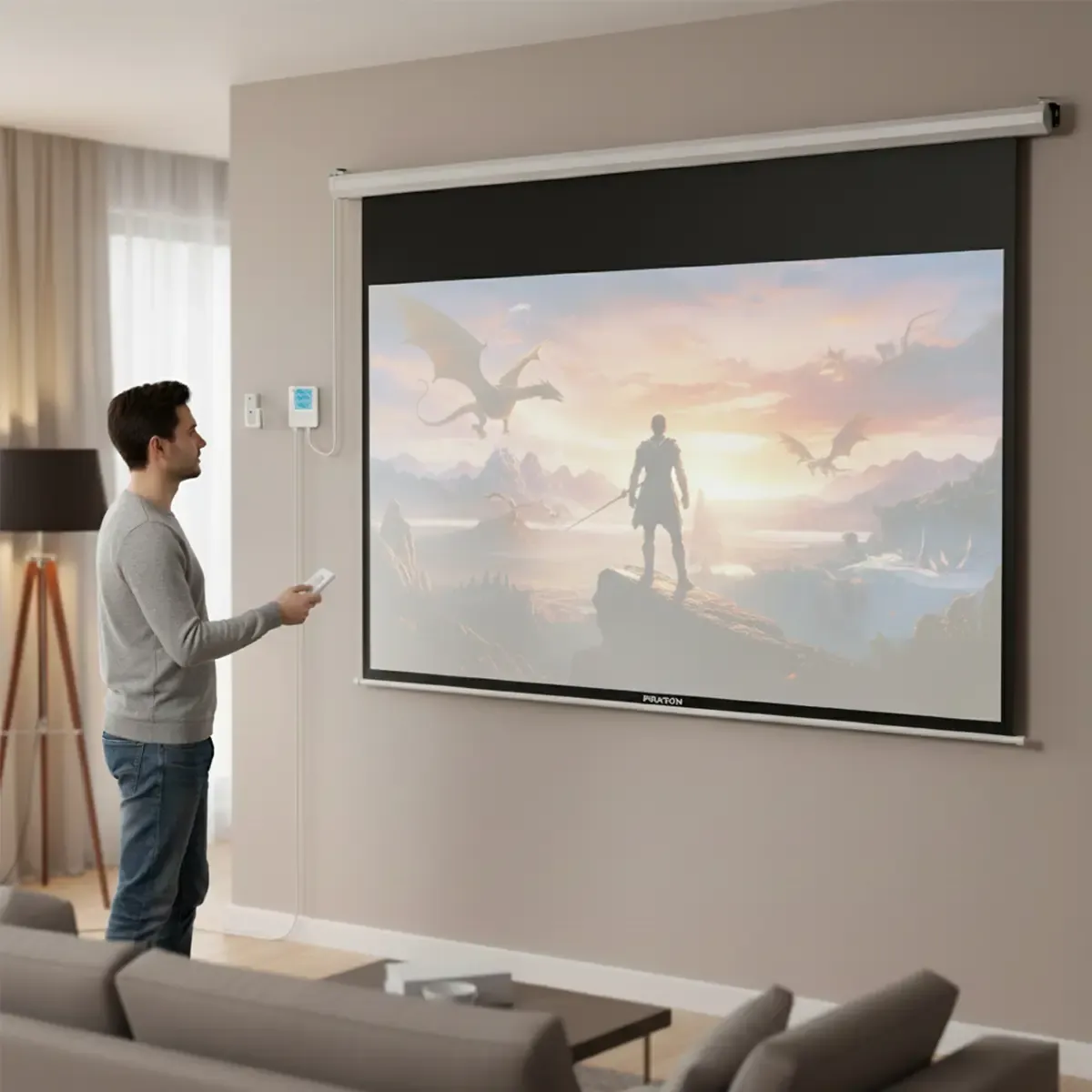 Prixton Cinema Max écran de projection 100 pouces 16:9