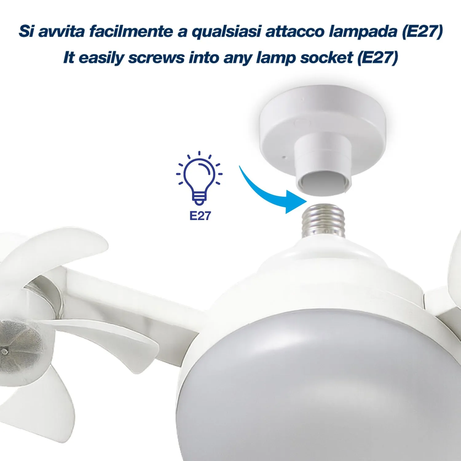 Beper P206VEN612 ventilateur plafond LED télécommande