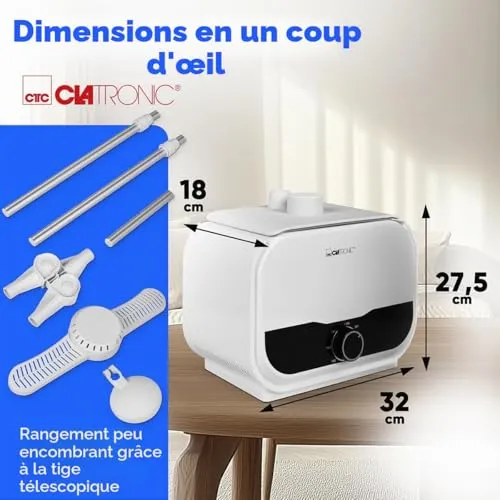 Clatronic mannequin repassage chemises 1200W pantalon