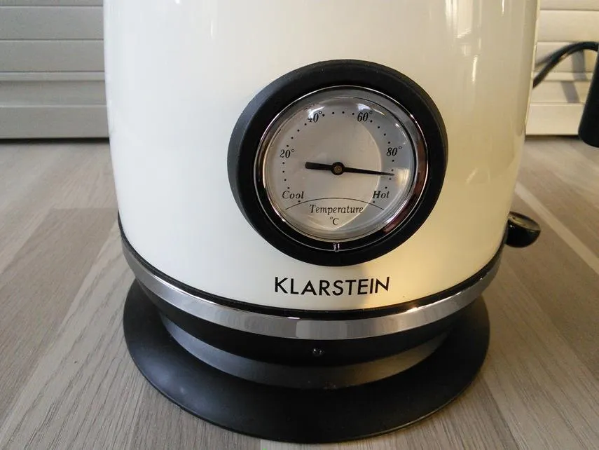 Klarstein Aquavita Chalet bouilloire blanche 1,7L 2200W