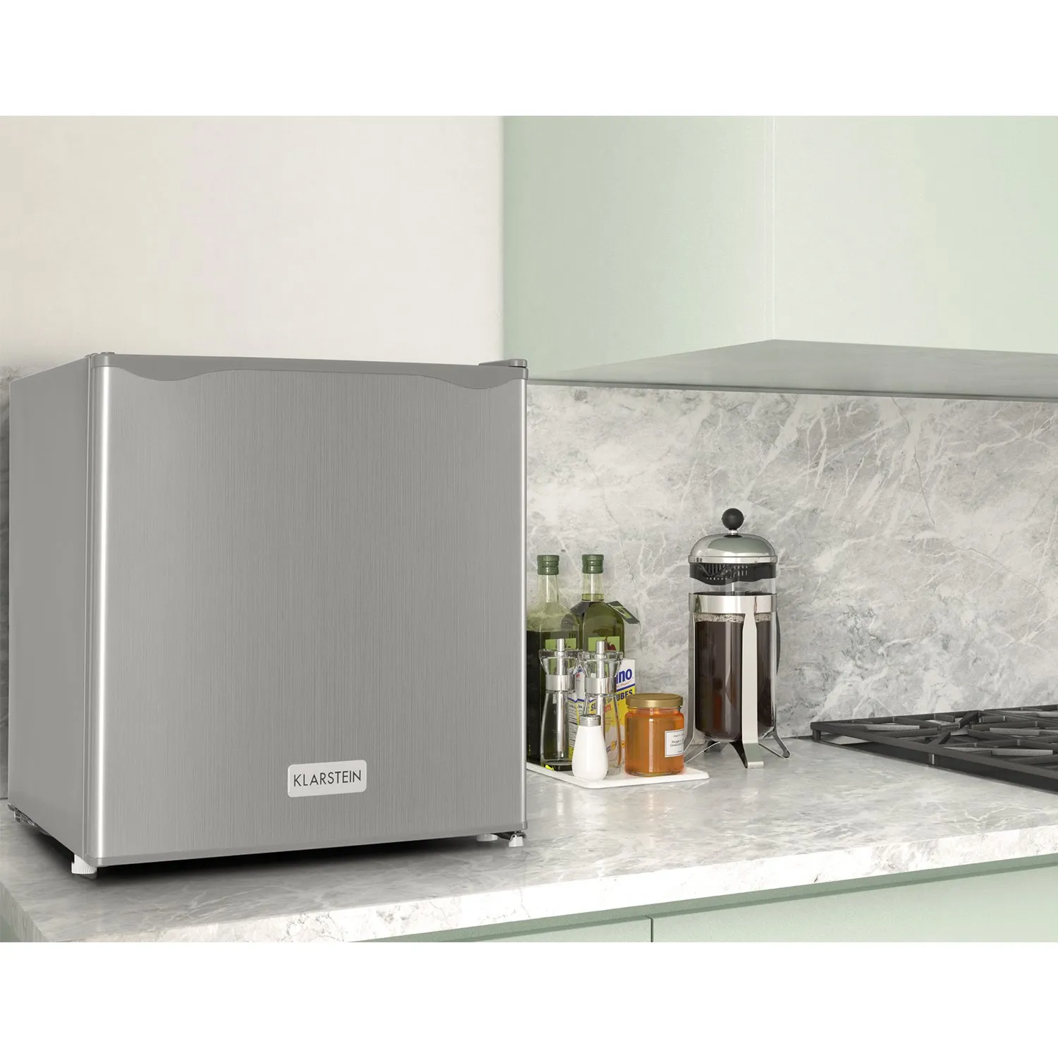 Klarstein 50L1-SG mini-frigo minibar 50 L Argent silencieux