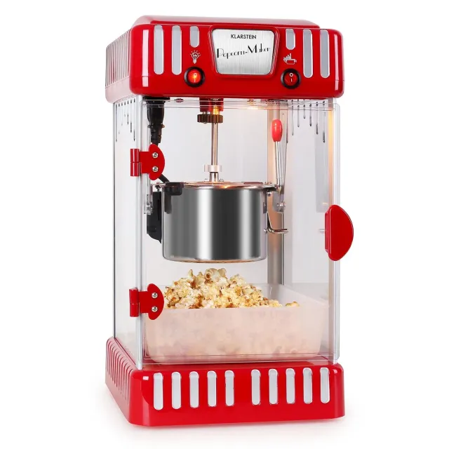 Klarstein Volcano machine à popcorn 300 W vintage