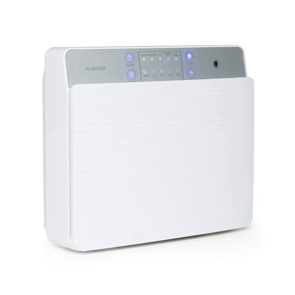Klarstein Dalmatien Purificateur d'air ioniseur UV blanc