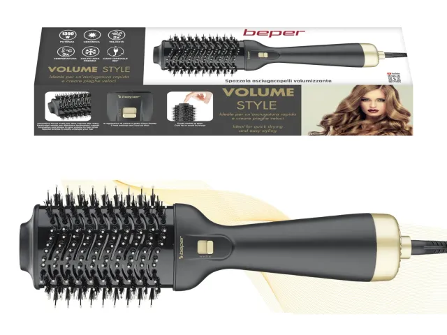 Beper P301PIS100 brosse soufflante 1300 W ionique