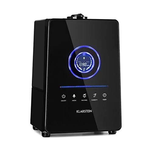 Klarstein Monaco humidificateur 6 L noir ioniseur