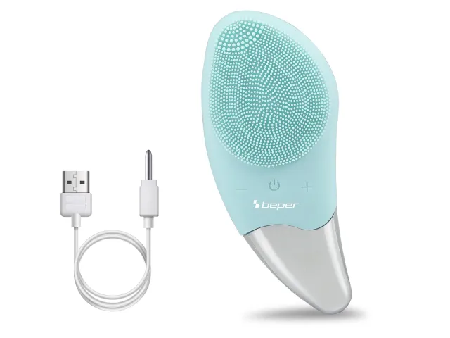 Beper P302VIS002 brosse visage sonique bleue USB