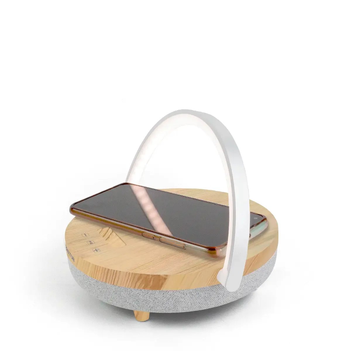 Prixton Speaker Light enceinte bois 10 W avec chargeur