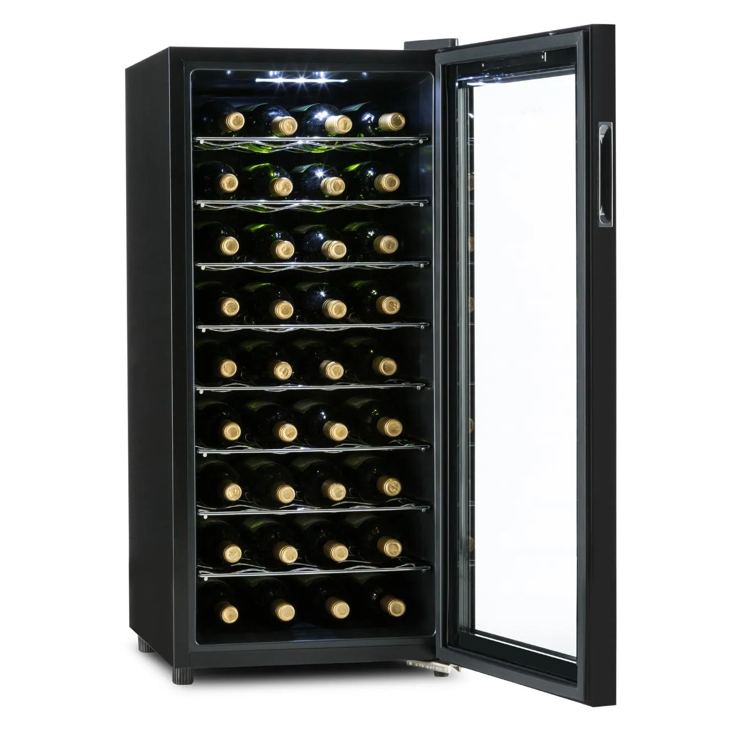 Klarstein Vivo Vino cave à vin 36 bouteilles 118 L noir