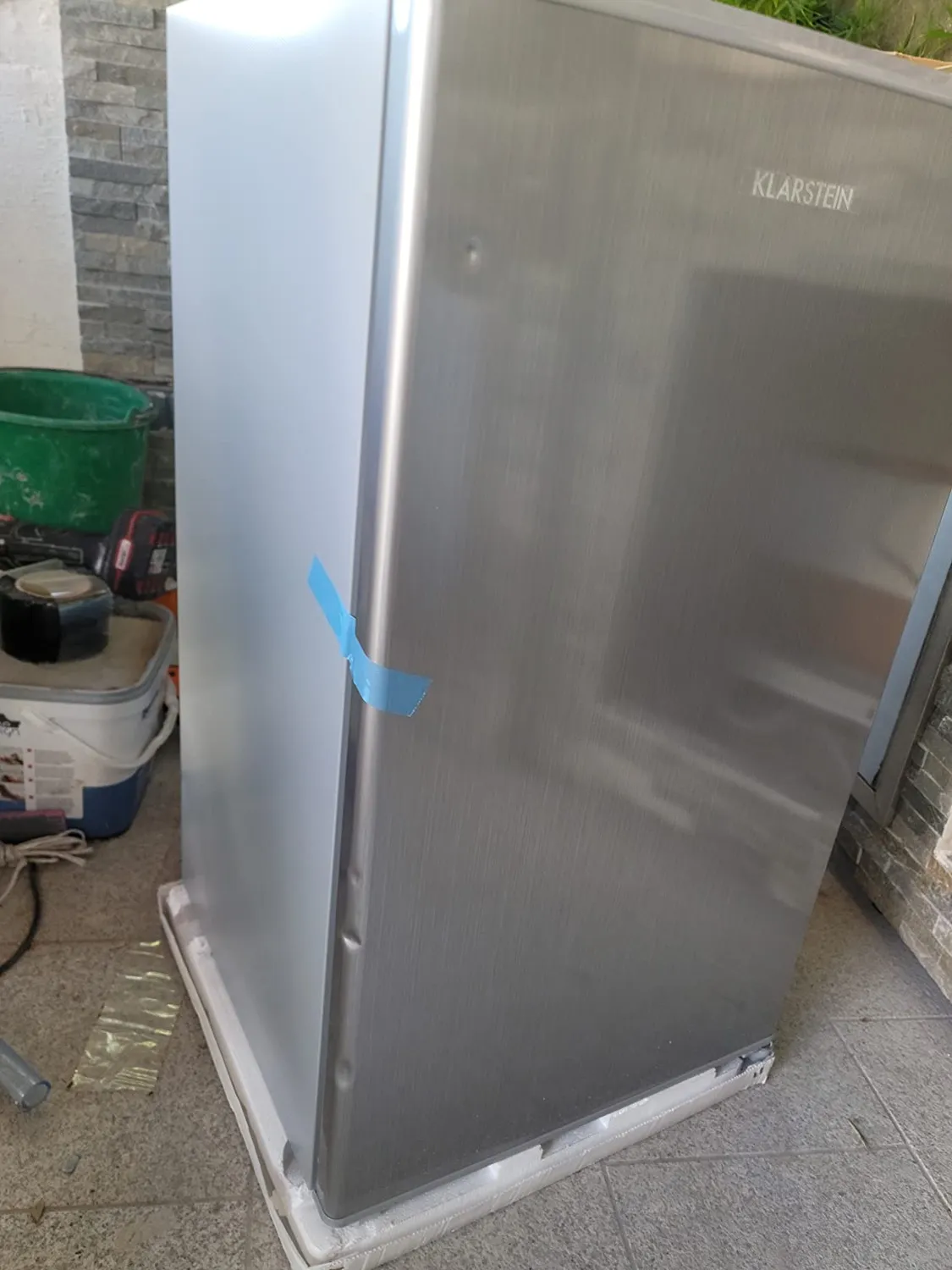 Klarstein Hudson réfrigérateur compact 88 L Argent 7 niveaux