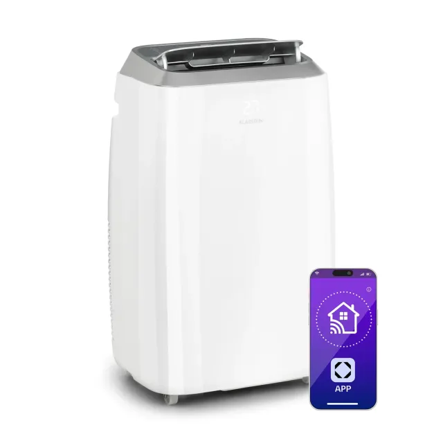 Klarstein climatiseur mobile 12000 BTU 4-en-1 silencieux