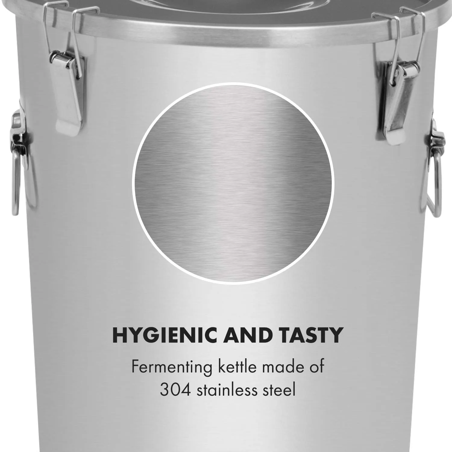 Klarstein Gärkeller cuve de fermentation 30 L inox