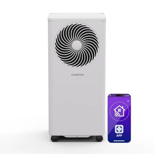 Klarstein Aero Ring climatiseur mobile 7000 BTU blanc 25 m²