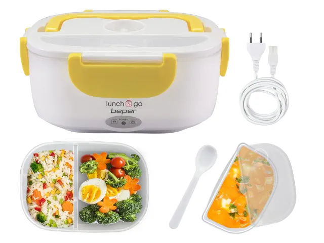 Beper 90.920G gamelle chauffante électrique jaune 1,45 L