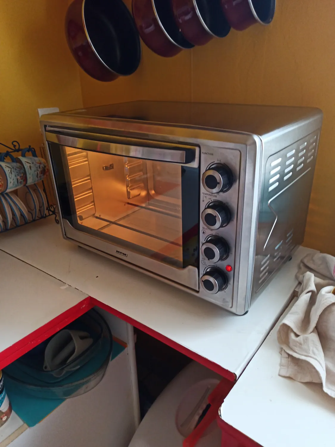 MPM MPE-08/T Four Électrique 45 L 2000W Inox
