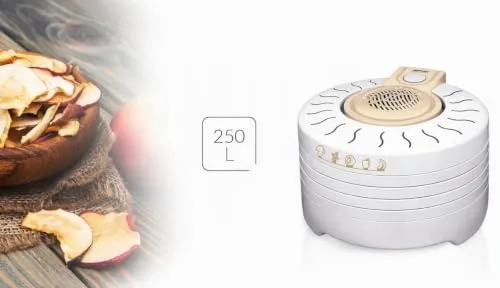 MPM MSG-03 Déshydrateur 4 Plateaux Blanc 250 W