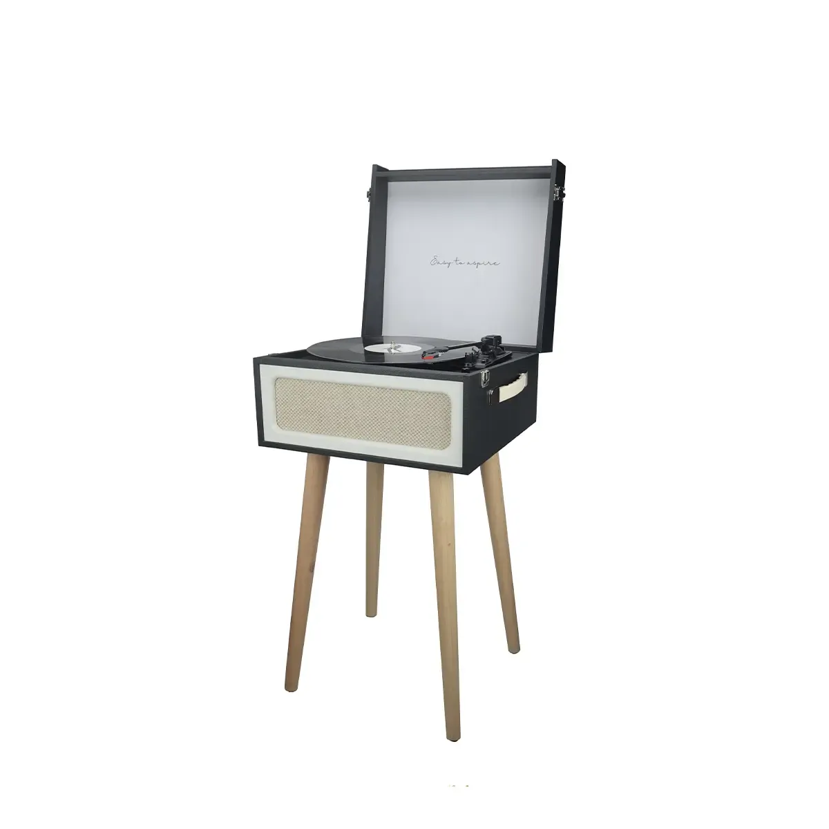 Prixton Detroit platine vinyle bluetooth radio FM