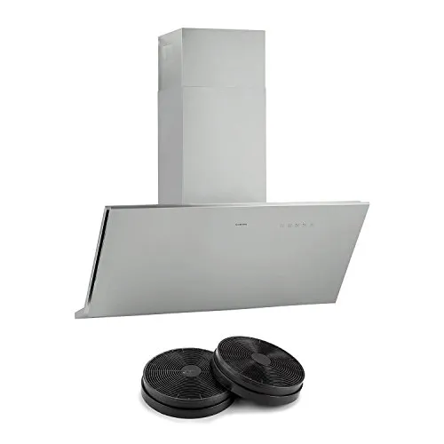 Klarstein Braveheart hotte aspirante argent 610 m³/h