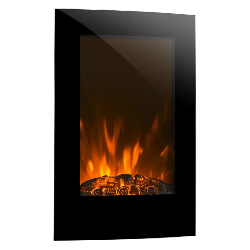 Klarstein Cheminée Électrique 2000W Effet Flamme LED