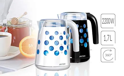 MPM MCZ-86/C Bouilloire Électrique 1,7 L 2200W
