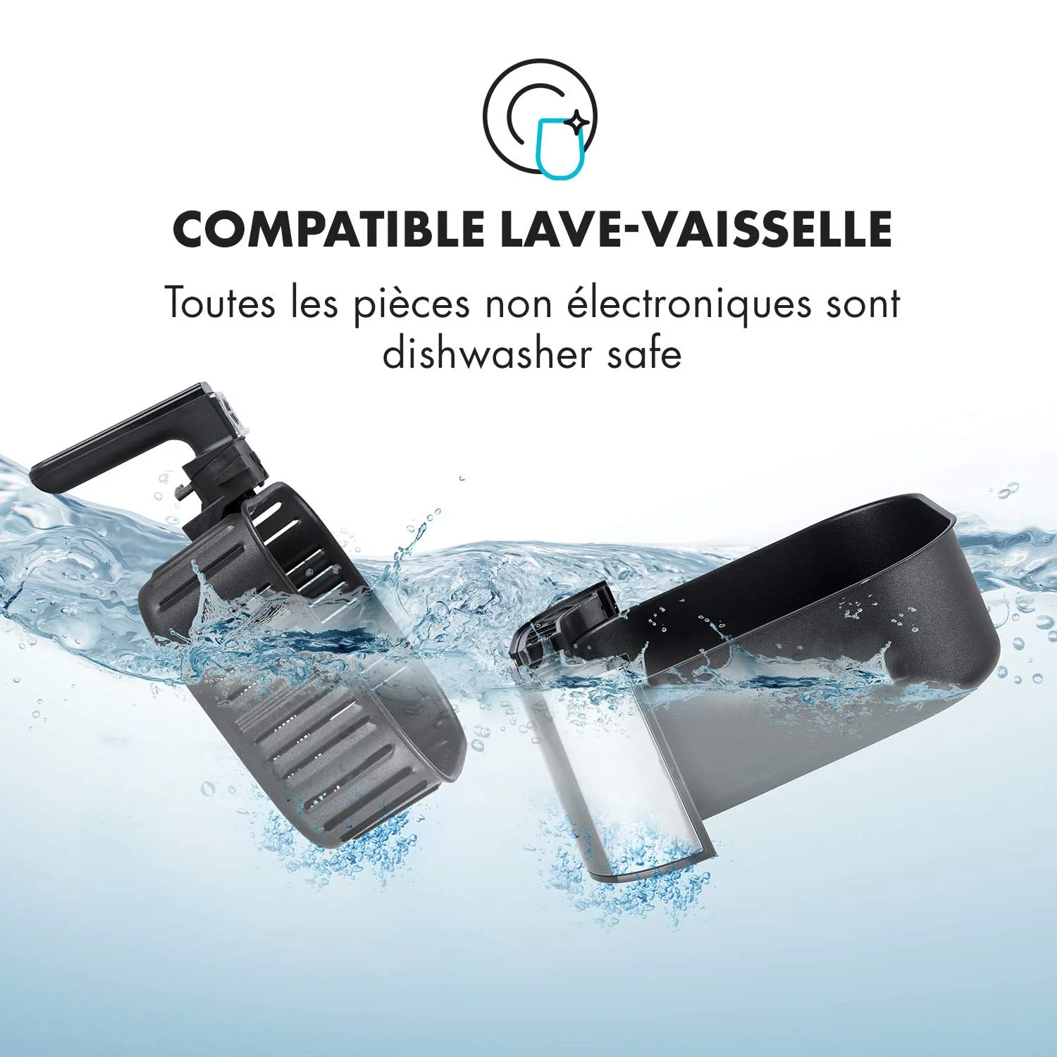 Klarstein Aero Vital Deluxe friteuse sans huile 5,4 L 1700W