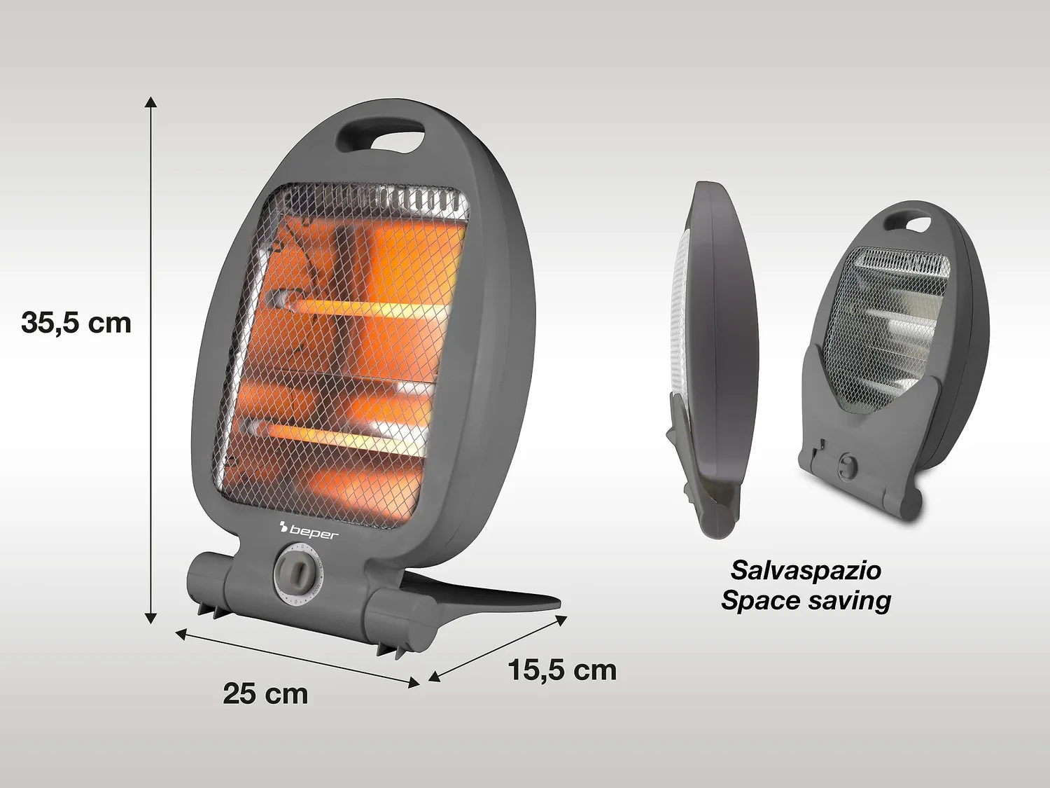 Beper P203PAN005 radiateur quartz 800 W modèle 2026