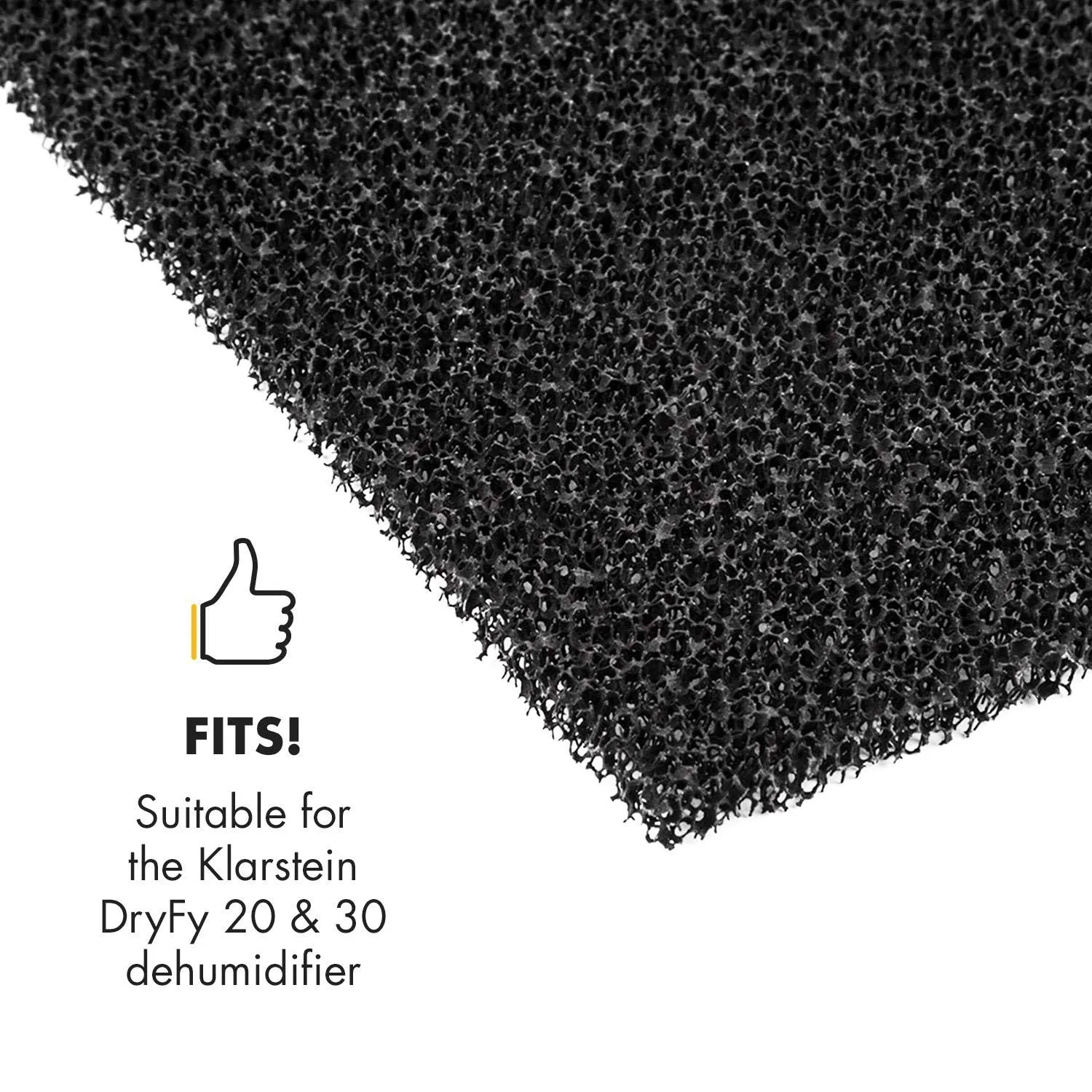 Klarstein DryFy filtre à charbon actif déshumidificateur